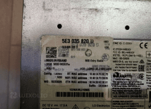 CZYTNIK MULTIMEDIA MIB3 OCTAVIA IV 5E3035820D 2