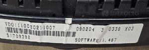 Lancia Ypsilon 1.3 JTD Mjet zegar licznik 51709392 2