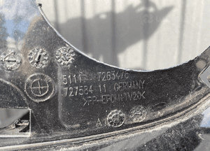 Bmw iii F30 F31 12-15r zderzak przód przedni spryski pdc 51117263476 11