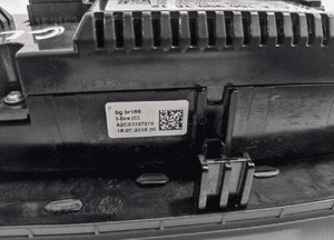 Panel klimatyzacji nawiewu mercedes gle i W166 166 A1669001812 2015-2019 7