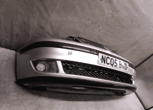 Zderzak przód przedni do ford galaxy MK1 1 i lift fl halogeny silver srebrny 3