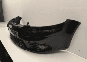 Zderzak przód przedni do volkswagen vw golf v 5 + plus LC9Z czarny halogeny 2