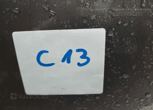 Zderzak przód przedni chevrolet aveo T255 szary grafitowy halogeny 2