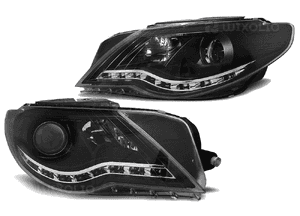 Lmapy reflektory do vw passat cc od 2008 do 2012 daylight led 3