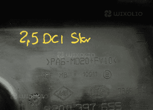 Osłona silnika renault  8200397655  8200496260 dostępne 2 sztuki 8