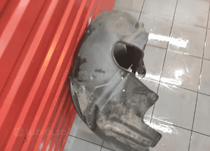 Bmw 7 E65 nadkole prawy tył kompletne tylne oryginał bdb 4