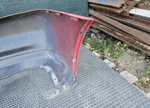 Zderzak 6K5807421H 6K0807441B Tył Tylny LP3G Czerwony Zaslepka Zderzaka Seat Cordoba I 98r 29
