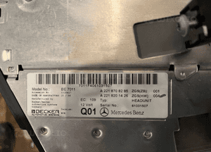 Mercedes W221 W216 zmieniarka cd sprawna stan bdb 7