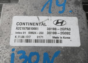 Komputer sterownik silnika kia hyundai I30 n 3.2 V6 39198-2GPA0 2017- 5
