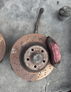 MERCEDES CL 215 ZWROTNICA PIASTA ZACISK 330  TARCZA s220 Brembo 5