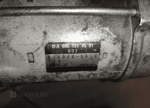 Mercedes 2.2CDI W204 W212 W221 rozrusznik A0061514501 oryginał zdrowy bdb 9