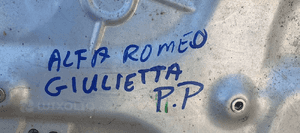 Mechanizm podnośnik szyby prawy przód Alfa Romeo Giulietta 4