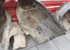 Bmw 5 E60 E61 nadkole prawy lewy przód przednie kompletne oryginał bdb 5