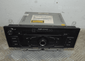 RADIO CD CONCERT 8T2035186B AUDI A4 B8 A5 8T Q5 1