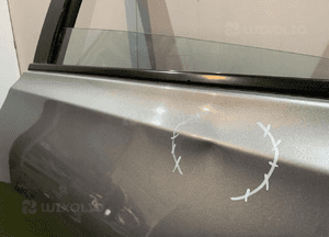 NISSAN QASHQAI J10 Drzwi Tylne - Lewa Strona-12782 4