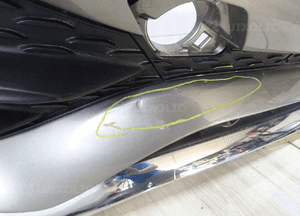 Mercedes glc lift W253 amg 19- zderzak przedni W2538851304 pdc6 5