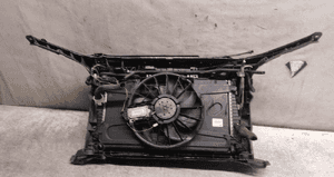 ) PAS PRZEDNI MAZDA 3 1.6 2006 BENZYNA WZMOCNIENIE CZOŁOWE CHŁODNICA WENTYLATOR 5