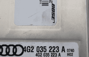 WZMACNIACZ BOSE AUDI A6 A7 LIFT 4G2035223A 2015 4