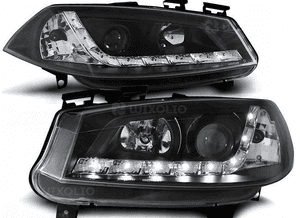 Lampy reflektory do renault megane 2 ii od 2002 do 2005 roku daylight led 2