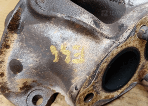 Kolektor wydechowy BMW 3 E46 1.9 1723894 1723892 4