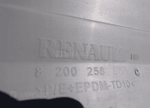 Renault modus zderzak tylny nowy 8200258955 2
