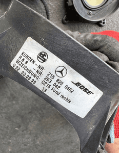 Mercedes CL 215  głosniki głośnik drzwi oryginał 4