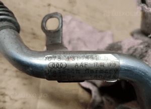 Zawór EGR przewód rurka Audi A6 C5 2.4 V6 078131831B 5