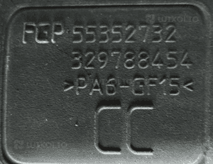 Opel Astra H III 1.9 CDTI rura wąż powietrza CC 55352732 2