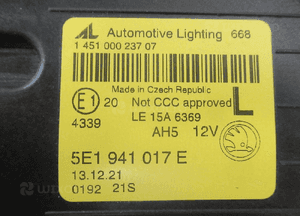 Lampa przednia przód lewa skoda octavia iii 3 lift full led 2016-2020 18
