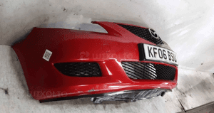 Zderzak przód przedni do mazda 3 ts czerwona 27A 4