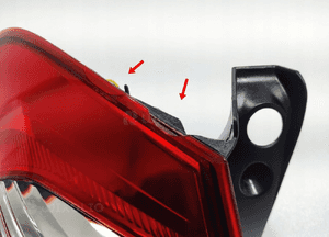 Lampa lewa tył tylna błotnika kia rio iii hatchback 92401-1W2 2014-17 lift 4