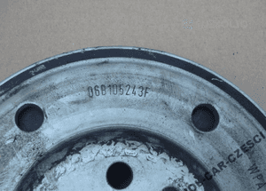 Koło pasowe wału audi A4 B6 2.0 fsi alt 06B105243F 2
