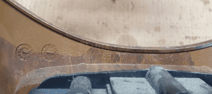 Ramka konsoli dekor popielniczka kratki Citroen C5 9632608577 8