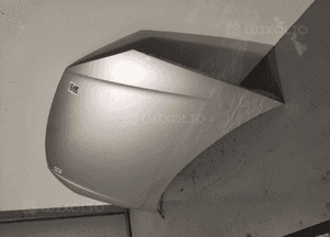 Maska pokrywa silnika vw volkswagen polo 9N3 lift fl LA7W srebrny 2