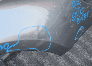 Błotnik przedni przód prawy audi A3 iii 8V hb 2012- 11