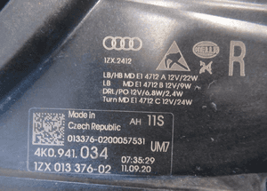 Lampa przednia przód prawa audi A6 C8 full led 2018- 16