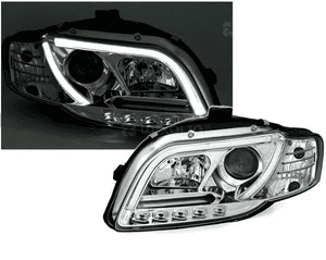 Lampy Reflektory AUDI A4 B7 05-07 LED TUBE 2