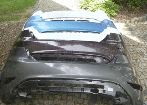 Ford fiesta MK7 zderzak tylny oryginał 5