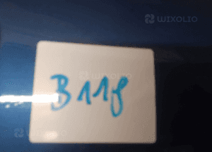 Zderzak przód przedni ford fiesta MK.6 6 vi lift fl C6 niebieski błękitny 4