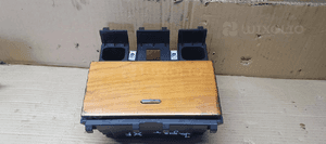 Schowek uchwyt na kubki dekor tunelu drewno Jaguar XF X250 8X2354045C22-A 2
