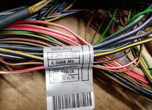 Wiązka instalacja silnika wtrysków wtryskiwaczy BMW 5 E39 3.0D 224941202 224941302 10