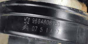 Klakson sygnał dźwiękowy citroen C5 iii X7 9684806180 2008-2015 5