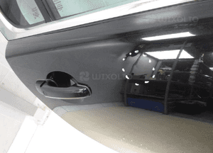 Jaguar xf X250 drzwi prawy tył prawe tylne usa 9