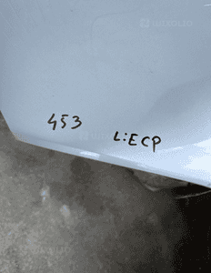 SMART 453 FORFOUR maska srebrna idealna lakier ECP 4