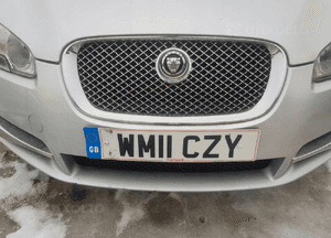 Jaguar xf zderzak przod kompletny bdb stan 2