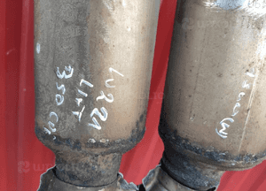 Mercedes W221 lift S350 cdi katalizator filtr dpf wydech tłumik lambda nox 10