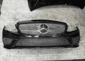 Mercedes c klasa W205 205 lift z grilem cały zderzak przedni 1