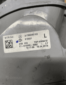 MERCEDES A 176 lampa tył tylna lewa 3