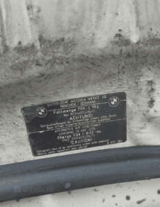 Maska bmw 7 E65 lift kompletna bdb stan 12