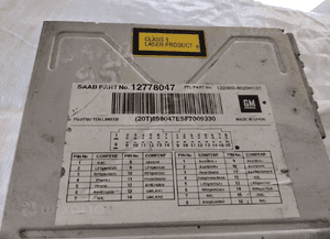Radio radioodtwarzacz saab 9-5 i lift 12778047 2